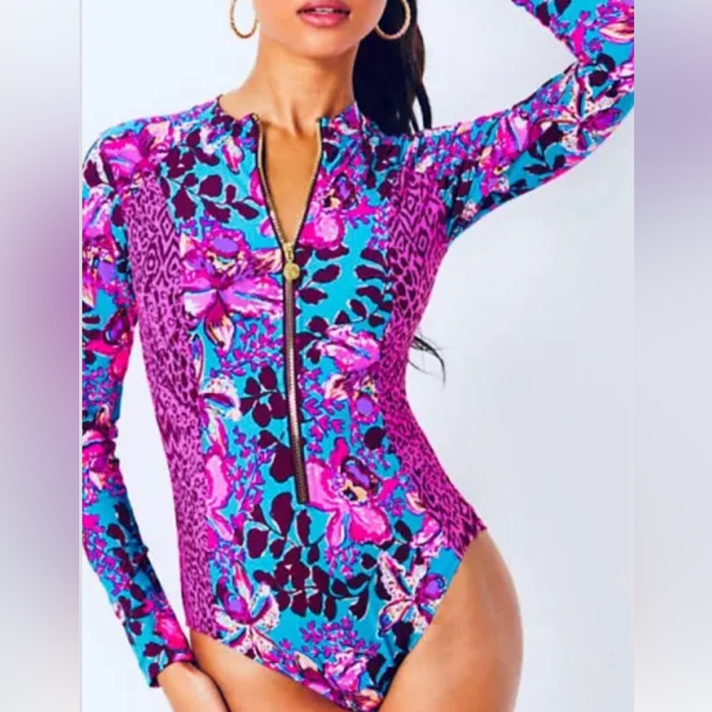 Raffa Rashguard One-Piece Swimsuit